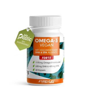 ProFuel Omega 3 FORTE - 60 Algenöl-Kapseln