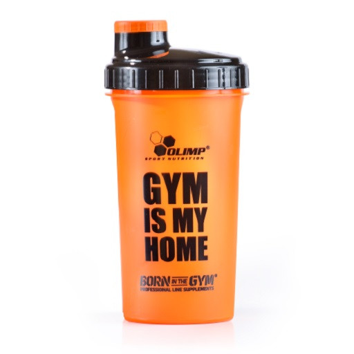 Olimp Shaker GYM IS MY MOTIVATION 700ml Neongrün | ROUGHBULL FITNESS