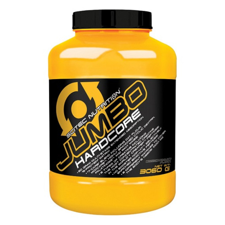 Scitec Jumbo Hardcore 3060g Krokant weiße schokolade