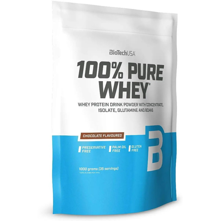 Biotech 100% Pure Whey 1000g Chocolate