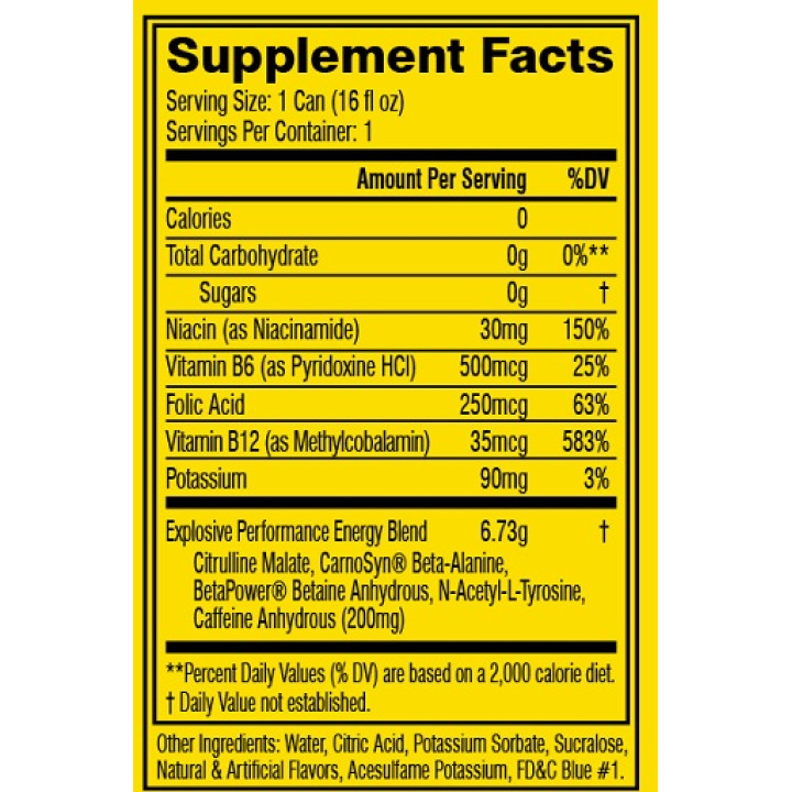 Cellucor C4 Energy 12x500ml Tropical Blast