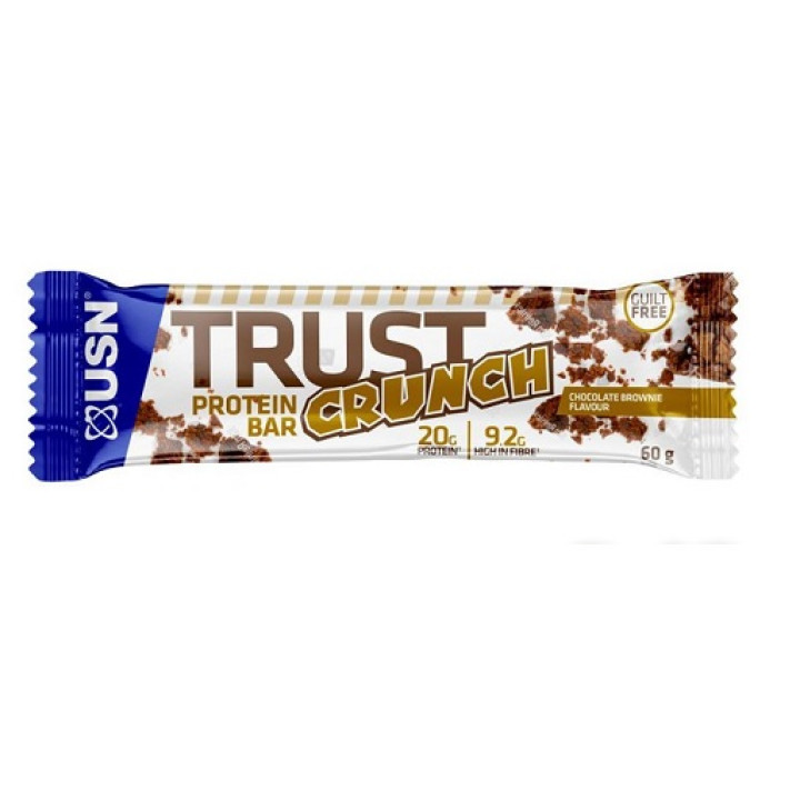 USN TRUST Crunch Bars 12x60g White Chocolate Blueberry Muffin