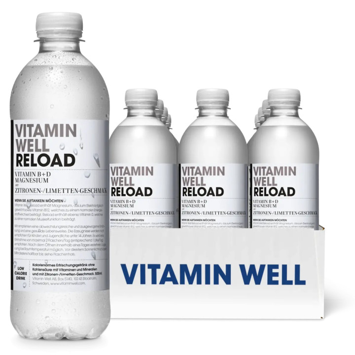 Vitamin Well Drink 12x500ml Reload