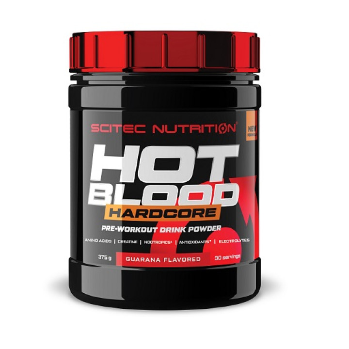 Scitec Hot Blood Hardcore - 375g Guarana