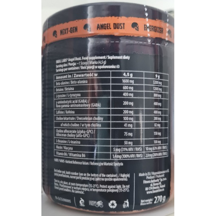 Skull Labs - Angel Dust 270g Citrus-Peach