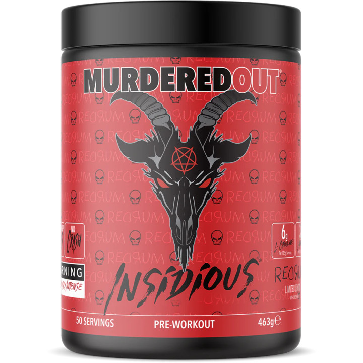 Murdered Out Insidious Preworkout 463g RedRum (Limited Edition)