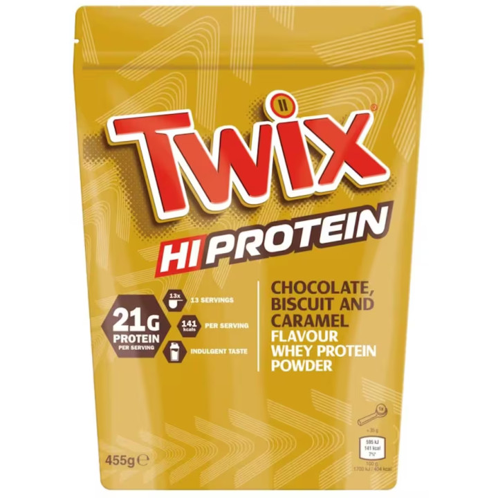 Twix Protein Powder - Chocolate, Biscuit & Caramel 455g
