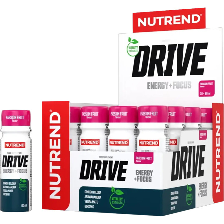 Nutrend Drive Shot 20x60ml | ROUGHBULL FITNESS