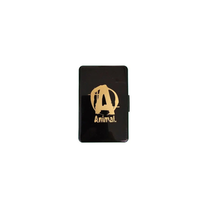 Animal Pill Case / Pillenbox Black-Gold