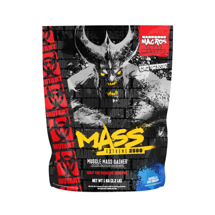 Mutant Mass EXTREME 2500 - 1000g Vanilla Ice Cream