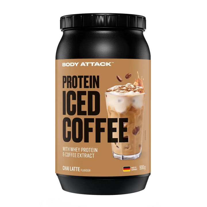 Body Attack Protein Iced Coffee 900g Chai Latte