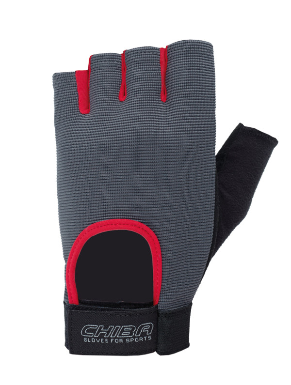 Chiba - 40416 - Fit - Grau Rot | ROUGHBULL FITNESS