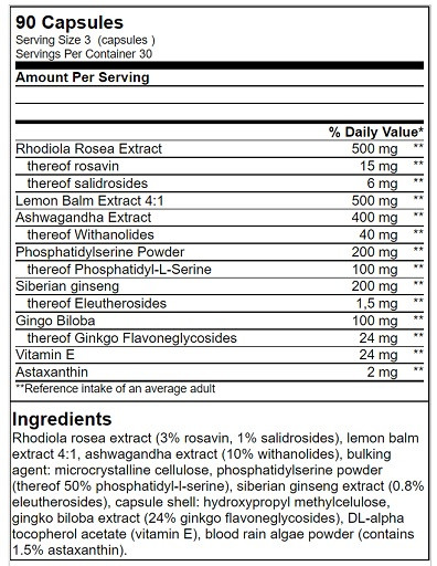 GN Anti Stress 90 Kapseln | ROUGHBULL FITNESS