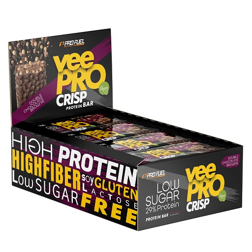 ProFuel veePRO CRISP Protein Riegel 12er Pack | ROUGHBULL FITNESS