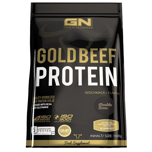 GN Gold Beef Protein - 1000g Strawberry White Chocolate | ROUGHBULL FITNESS
