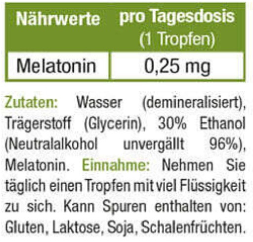 Sinob Melatonin Tropfen 50ml (1400 Tropfen) | ROUGHBULL FITNESS