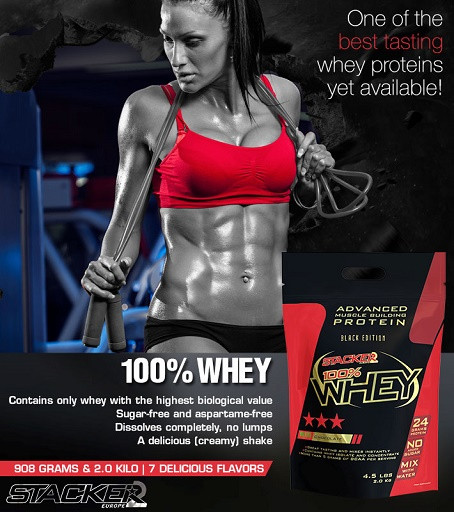 Stacker 100% Whey 2000g Chocolate Hazelnut | ROUGHBULL FITNESS