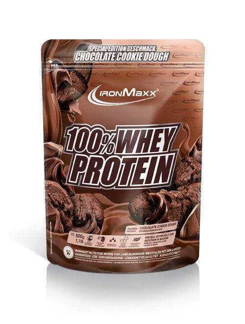IronMaxx 100% Whey Protein LIMITED 500g Pure Dark Cocoa | ROUGHBULL FITNESS