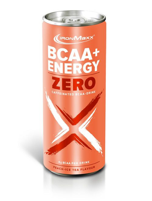 IronMaxx BCAA+Energy Zero Drink - 24x330ml | ROUGHBULL FITNESS