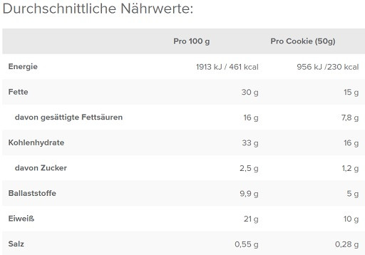 IronMaxx Vegan Cookie 12 x 50g Coconut Vanilla | ROUGHBULL FITNESS