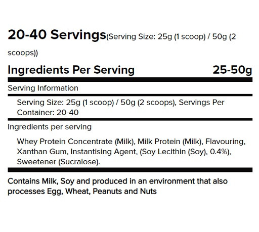 Warrior Rage Whey 2kg | ROUGHBULL FITNESS